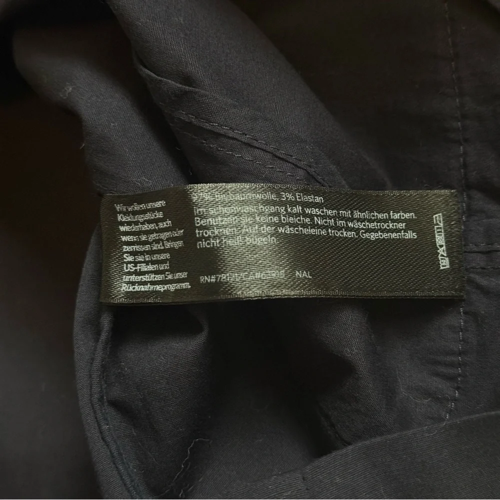 Eileen Fisher Organic Cotten Double Pocket Button Front Blazer Jacket Womens XS - Picture 9 of 10